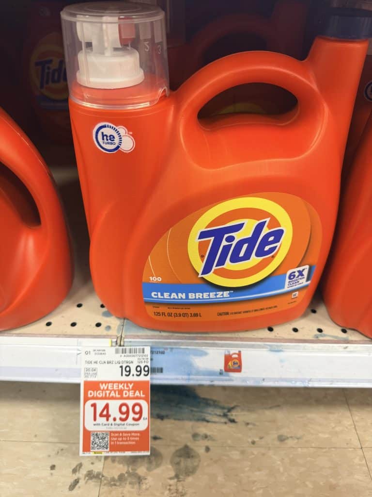 tide laundry kroger shelf image (1)