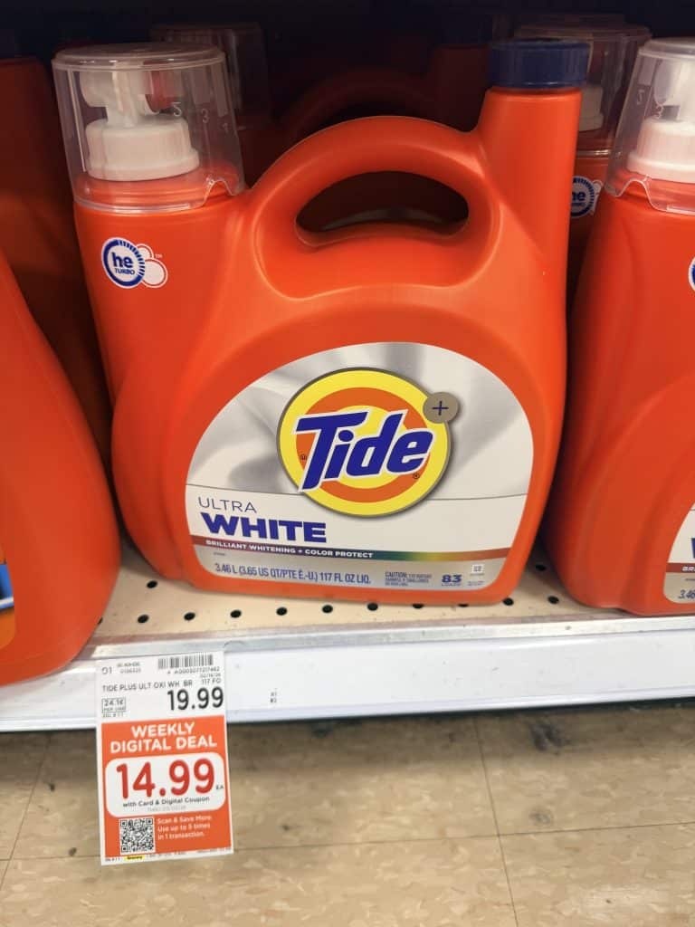tide laundry kroger shelf image (1)