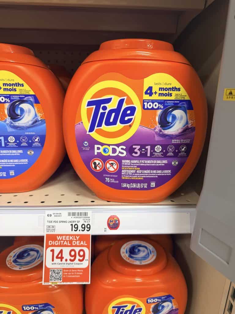 tide laundry kroger shelf image (1)
