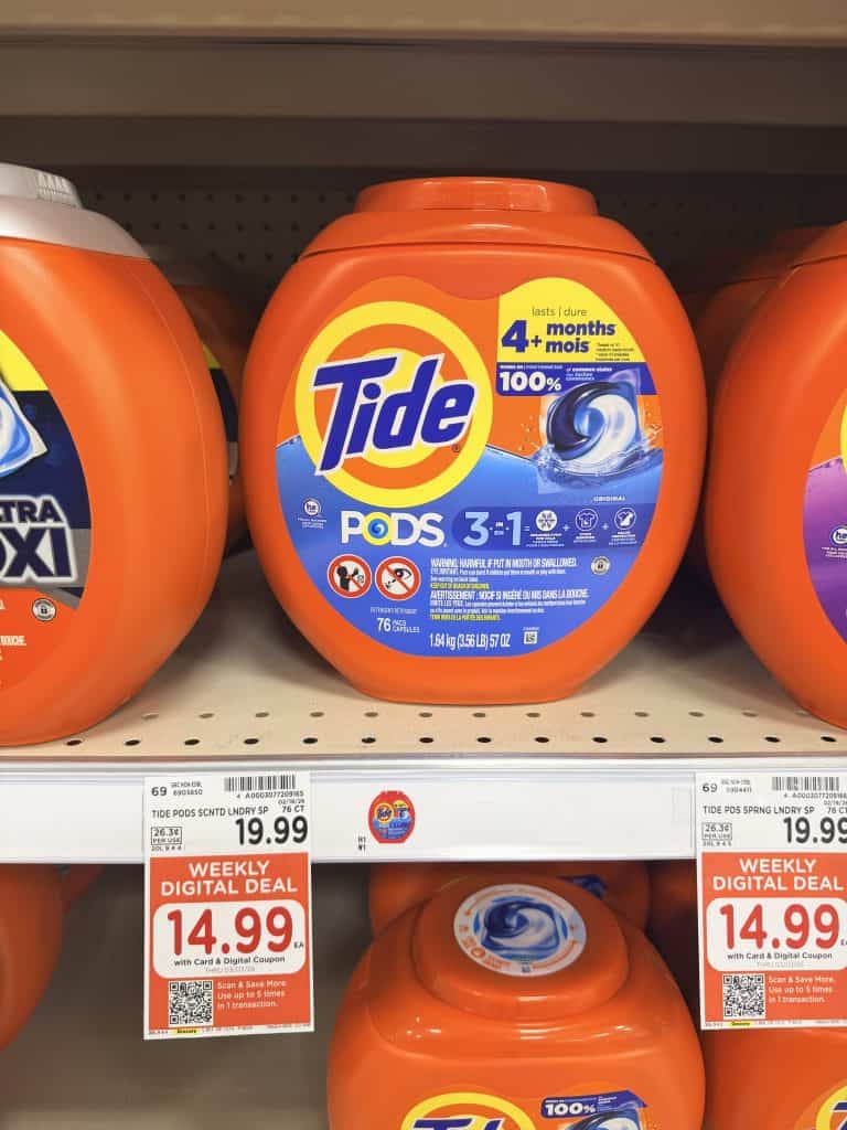 tide laundry kroger shelf image (1)