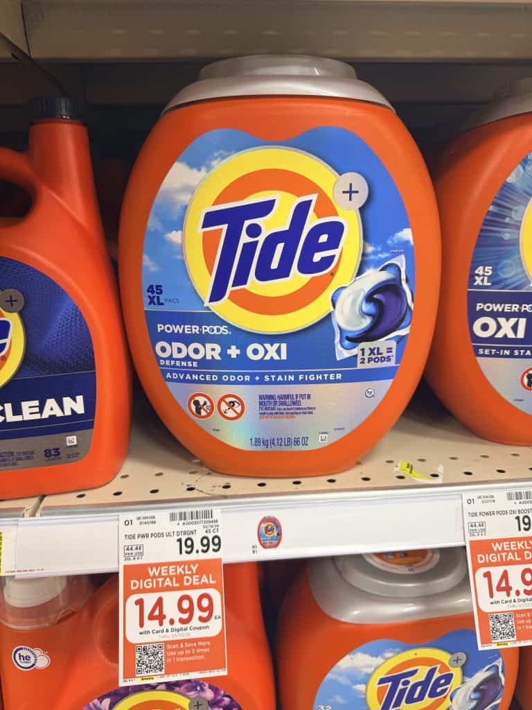tide laundry kroger shelf image (1)