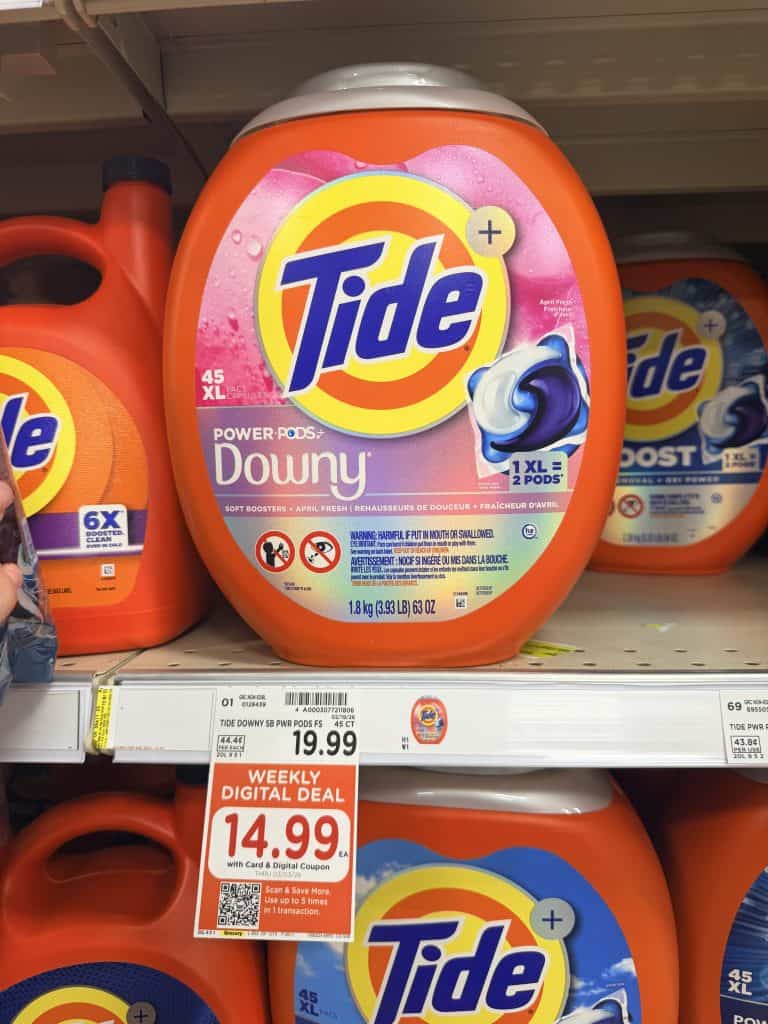 tide laundry kroger shelf image (1)