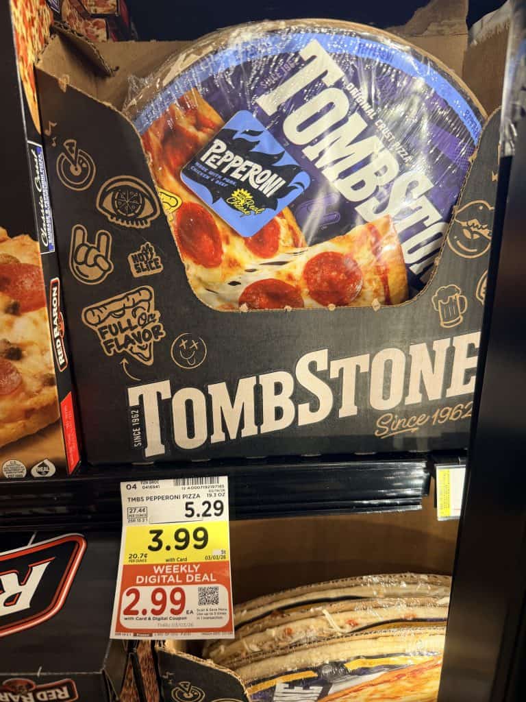 tombstone pizza kroger shelf image (1)