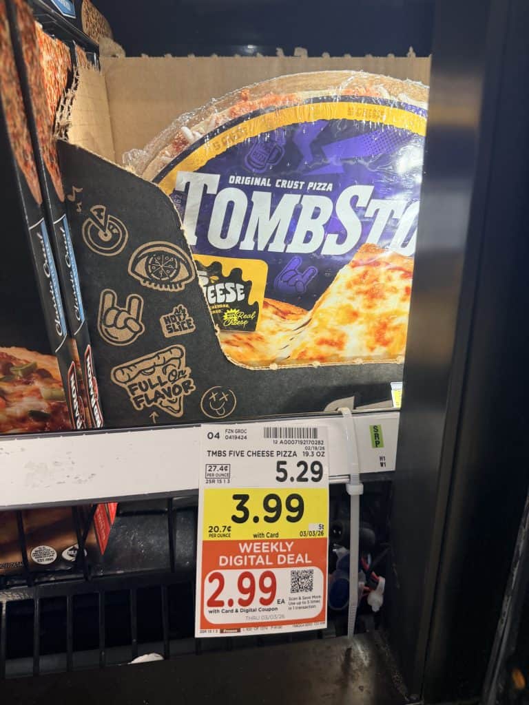 tombstone pizza kroger shelf image (1)