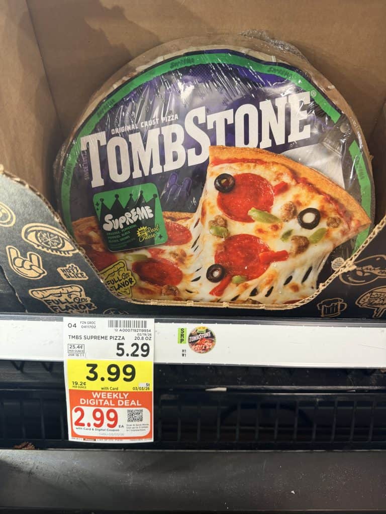 tombstone pizza kroger shelf image (3)