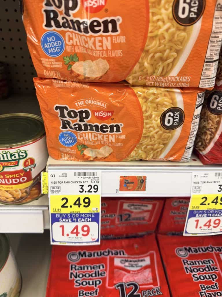 top ramen kroger shelf image (1)