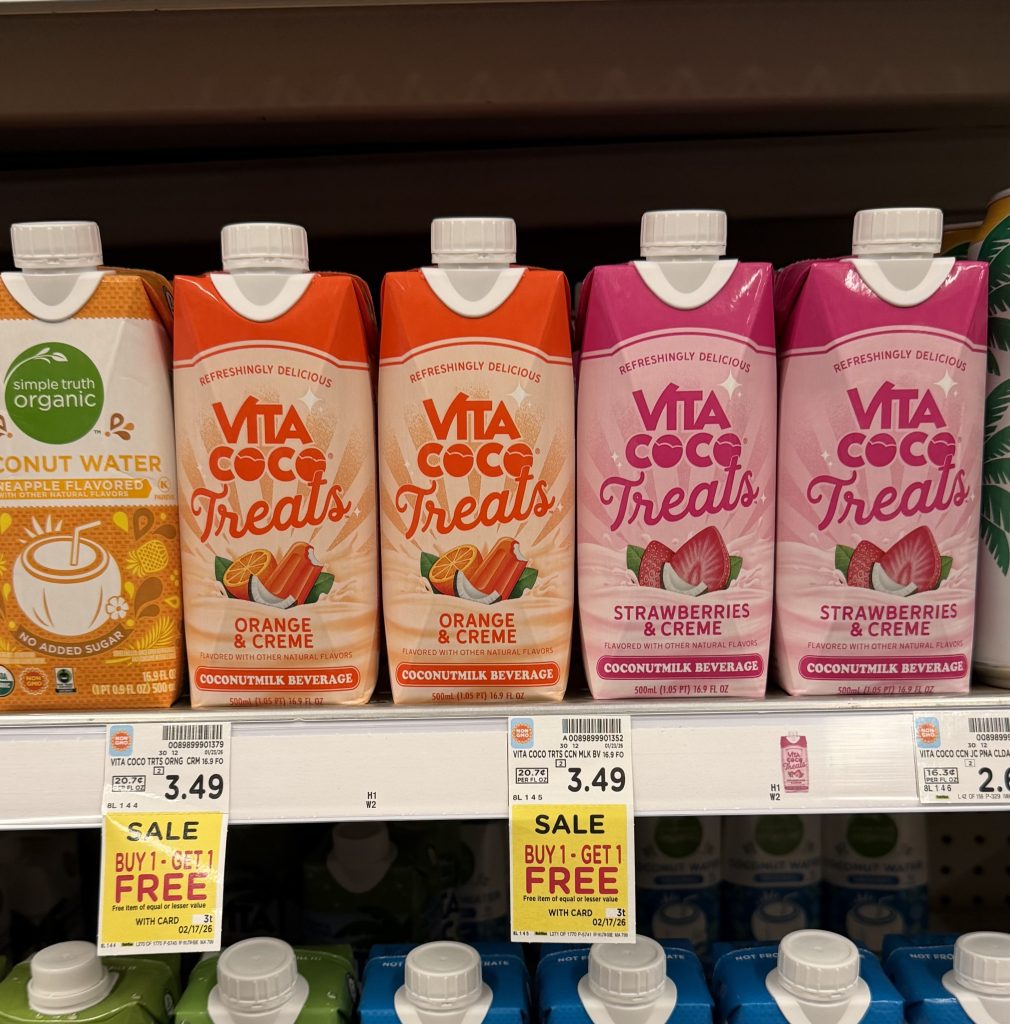vita coco treats kroger shelf image