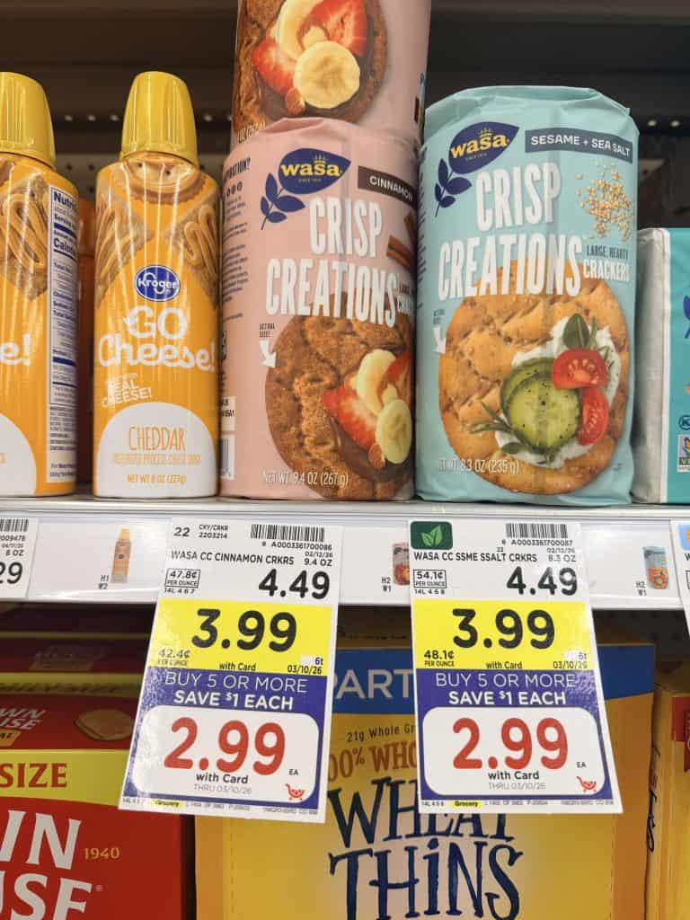 wasa crispbread and crackers kroger shelf image (1)