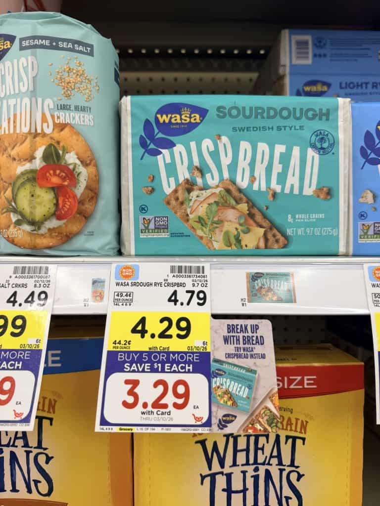 wasa crispbread and crackers kroger shelf image (1)