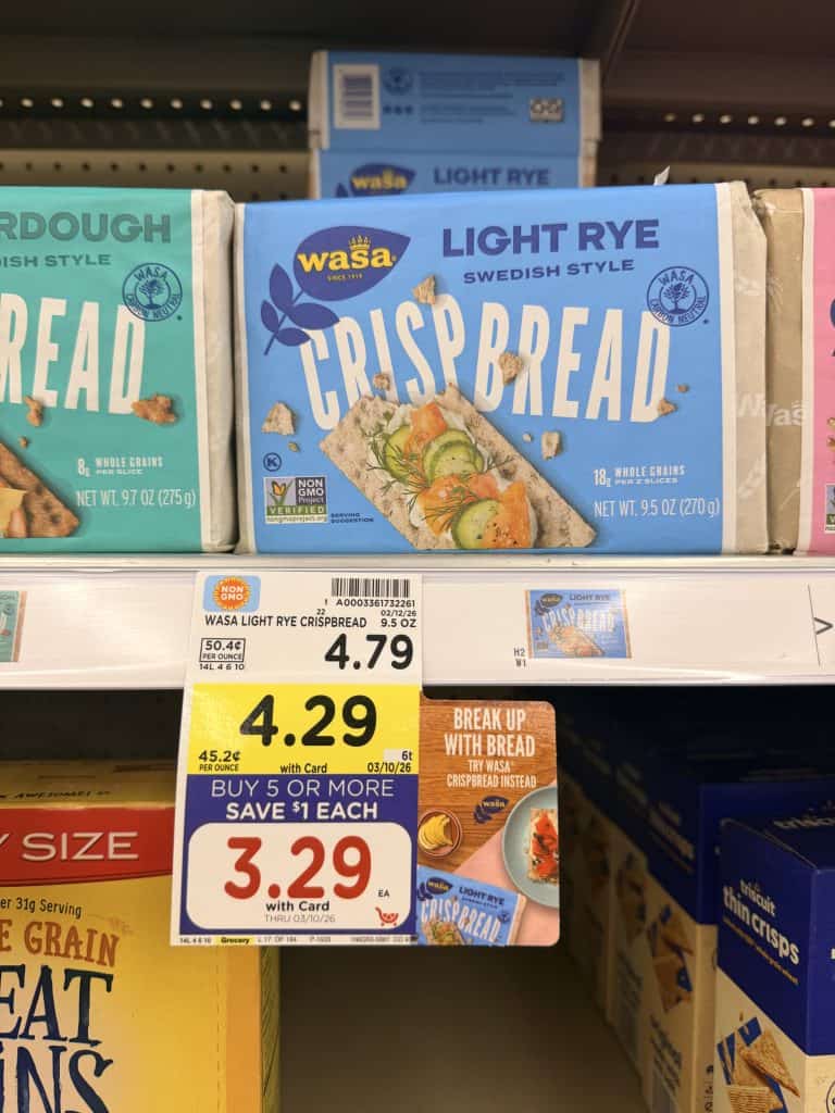 wasa crispbread and crackers kroger shelf image (1)