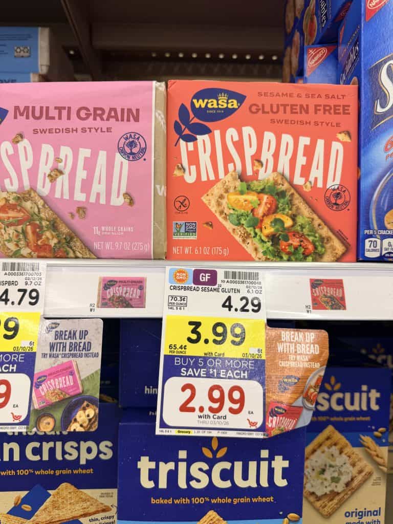 wasa crispbread and crackers kroger shelf image (1)