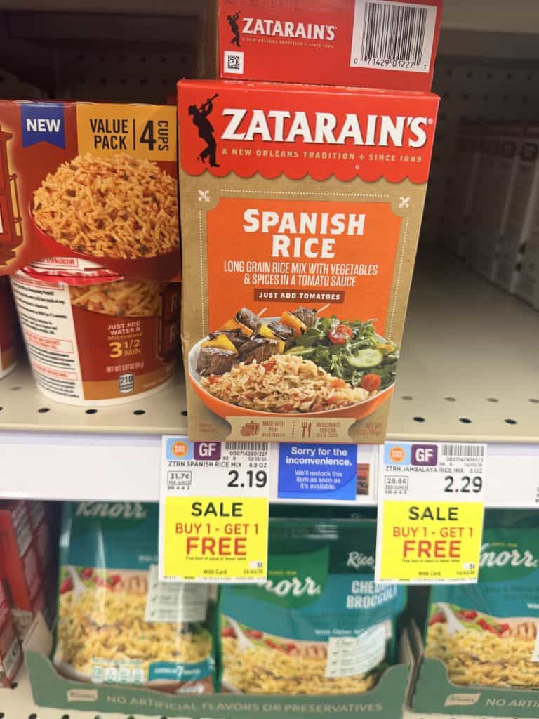 zatarains rice kroger shelf image (1)