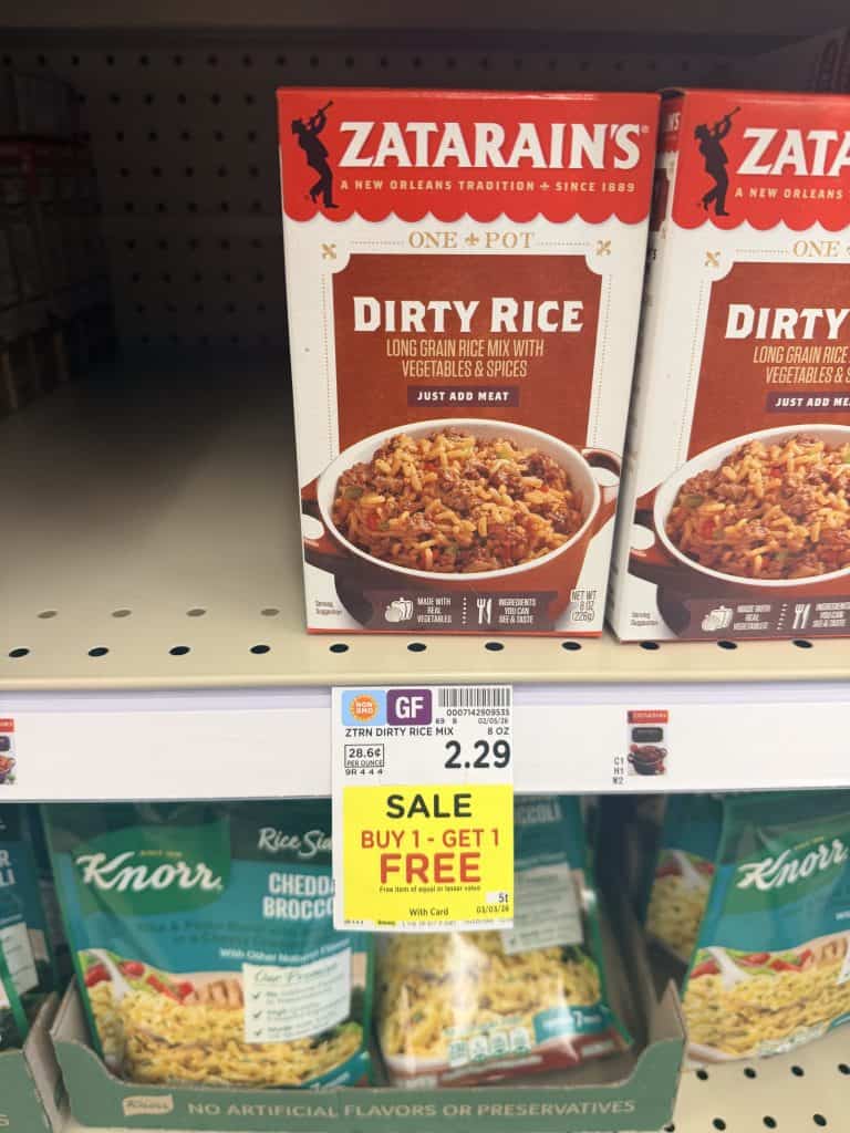 zatarains rice kroger shelf image (1)