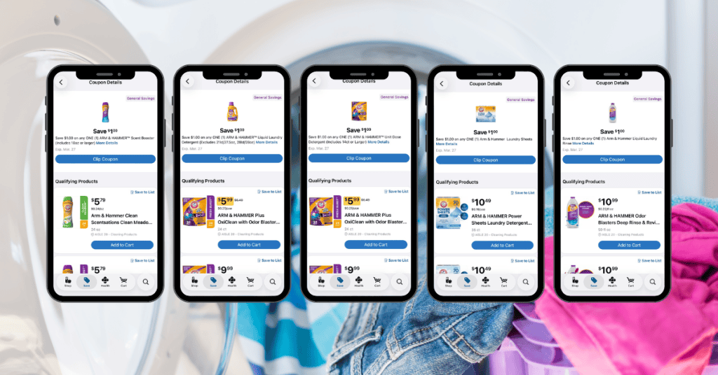 Arm & Hammer Laundry Kroger Digital Coupons