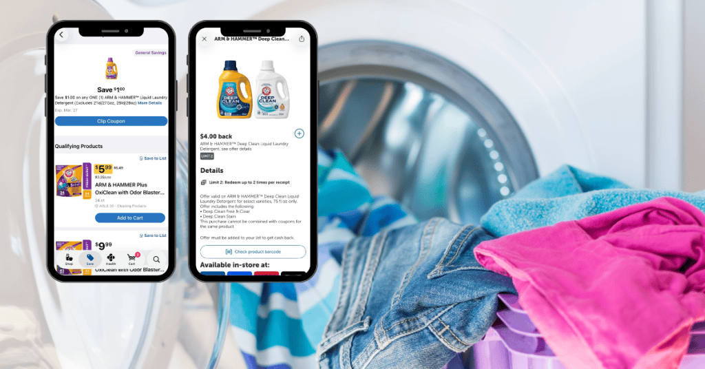 Arm & Hammer Laundry Kroger Digital and Ibotta