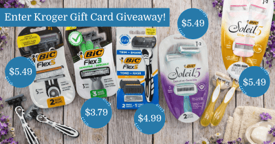 BIC Disposable Razors Kroger Krazy