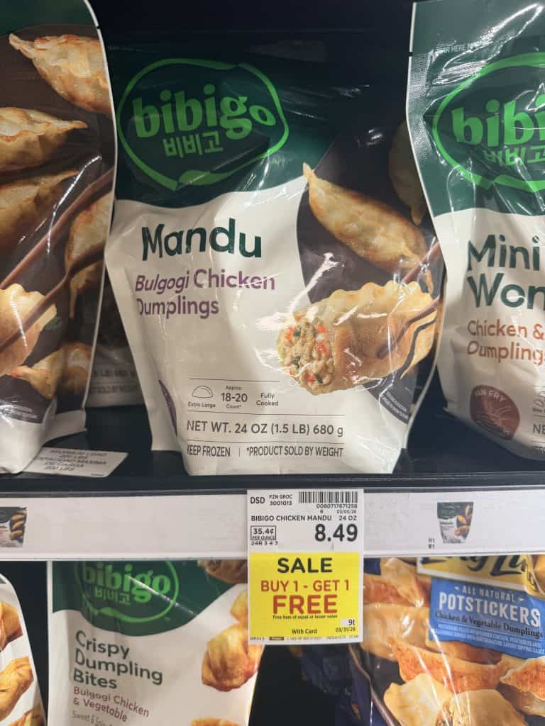Bibigo Kroger shelf image