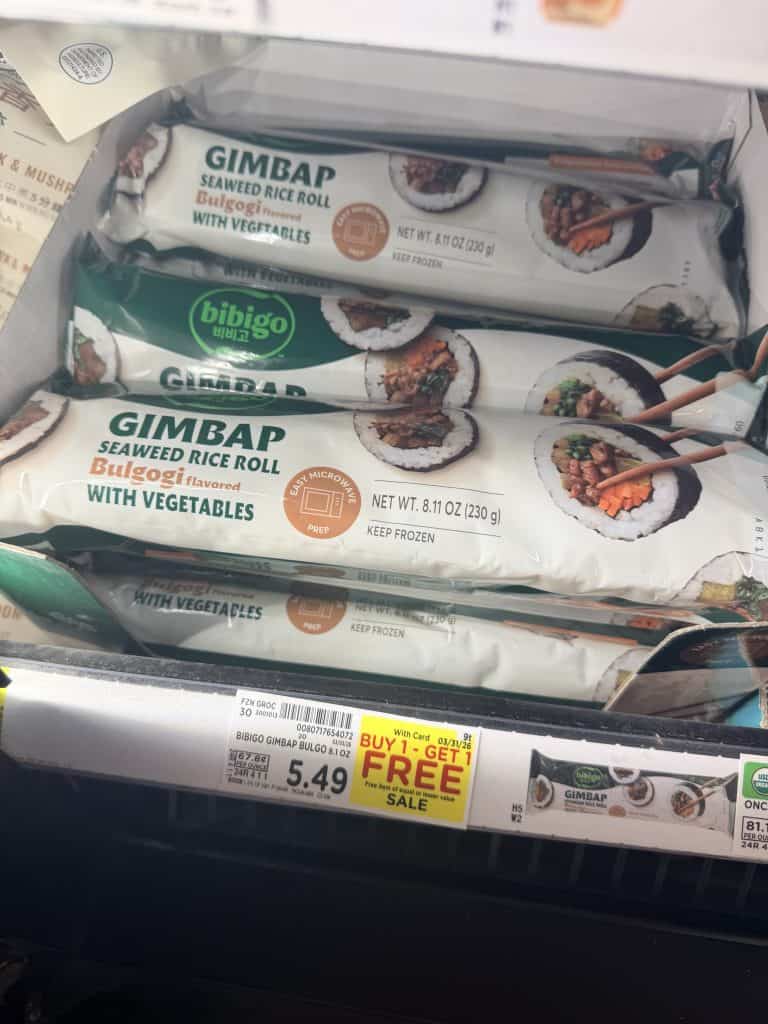 Bibigo Kroger shelf image