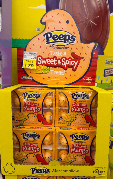 Chili Lime Mango Peeps Kroger Shelf Image
