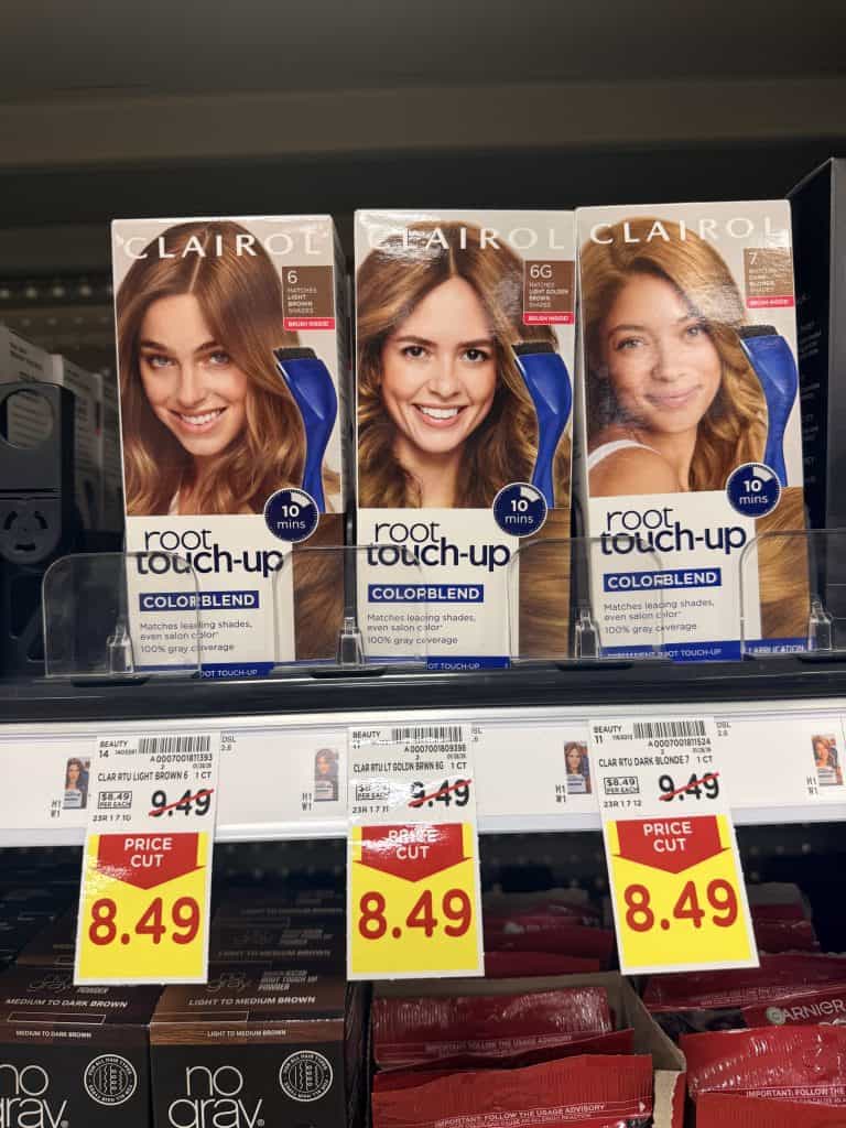 Clairol Hair Color Kroger Shelf image
