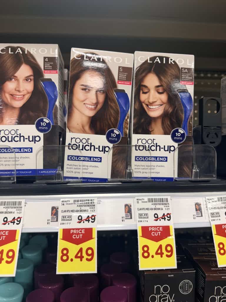 Clairol Hair Color Kroger Shelf image