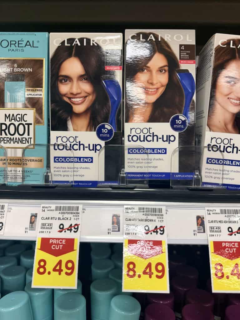 Clairol Hair Color Kroger Shelf image