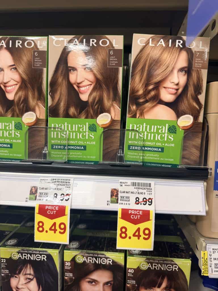 Clairol Hair Color Kroger Shelf image