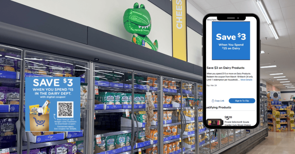 Dairy Kroger Digital Coupon