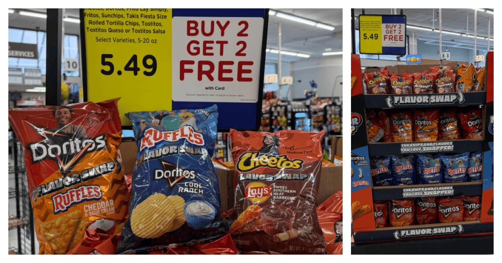 Frito-Lay Flavor Swap Kroger Shelf Image