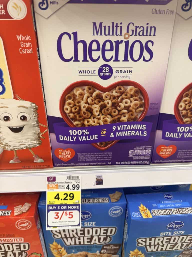General Mills Kroger Shelf Image