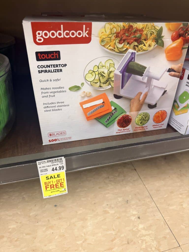 Goodcook kitchen items kroger shelf image