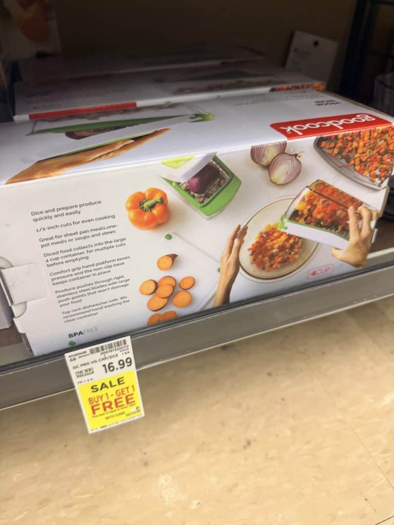 Goodcook kitchen items kroger shelf image