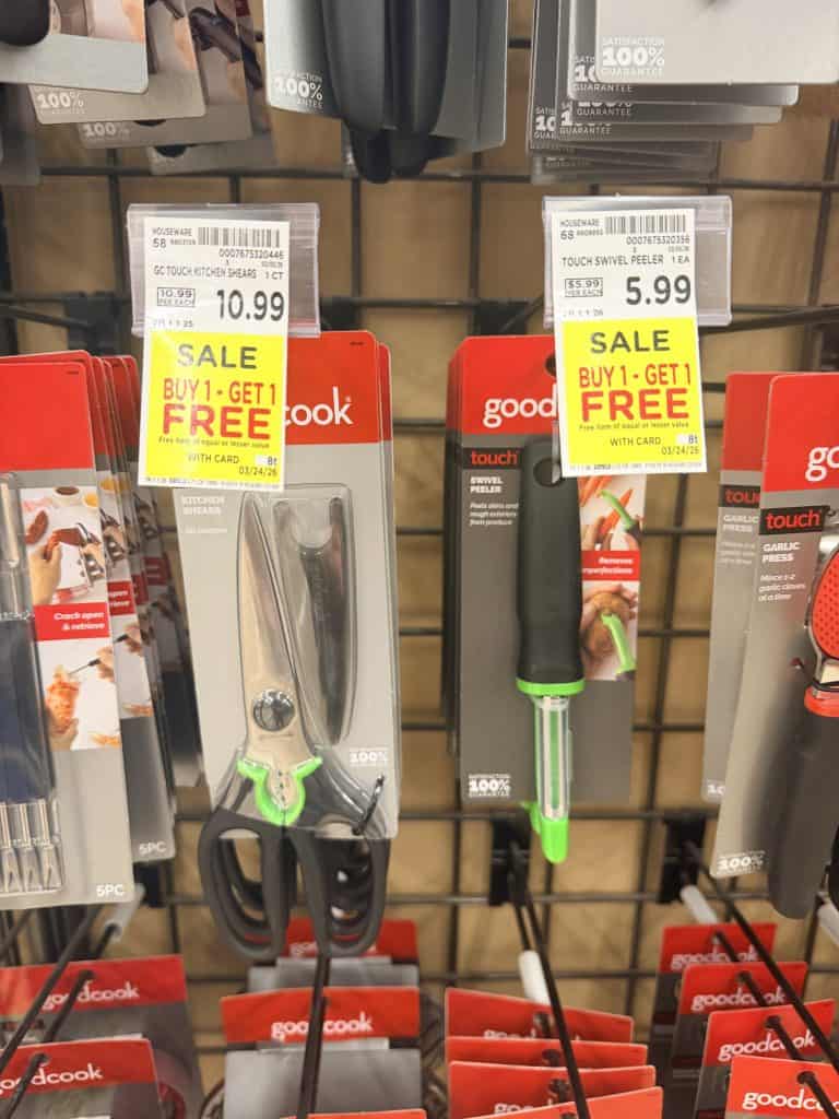 Goodcook kitchen items kroger shelf image