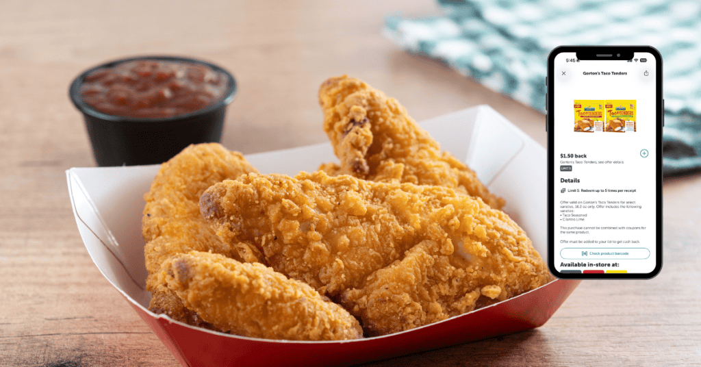 Gorton's Taco Tenders Kroger Ibotta Rebate