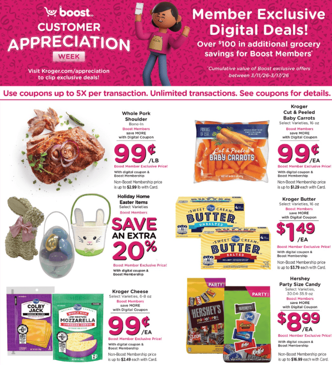 Kroger boost coupons