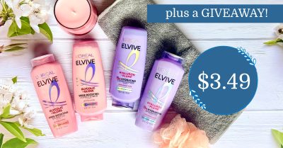 L'Oreal Paris Elvive Kroger Krazy