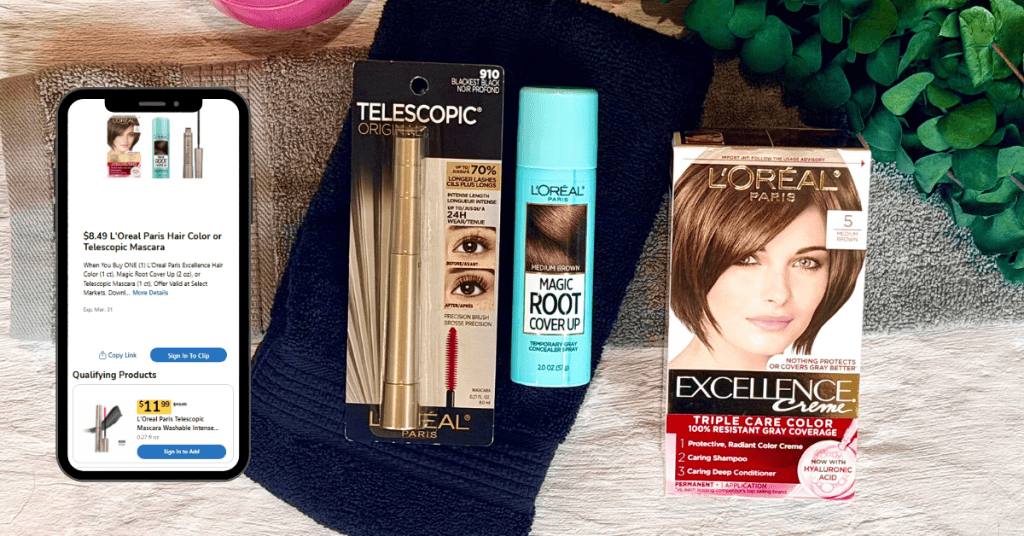 L'Oreal Paris Kroger Digital Coupon
