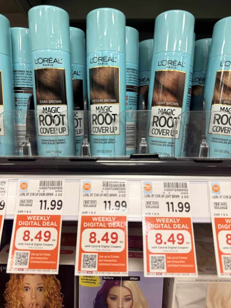 L'Oreal paris Kroger Shelf Image