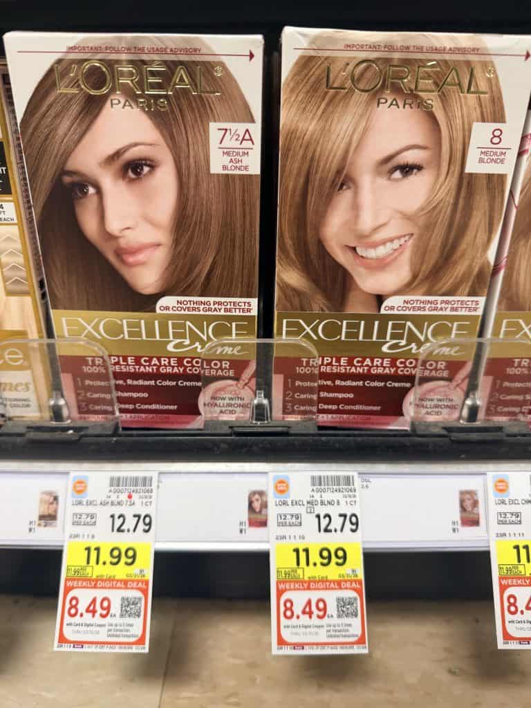 L'Oreal paris Kroger Shelf Image