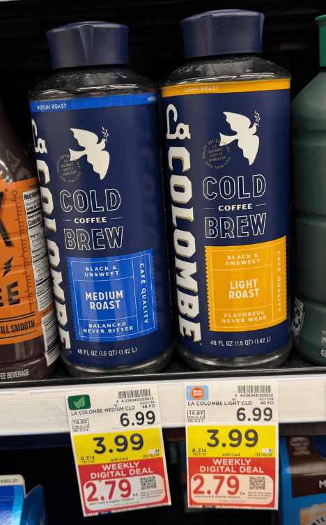 La Colombe Cold Brew Kroger Shelf image