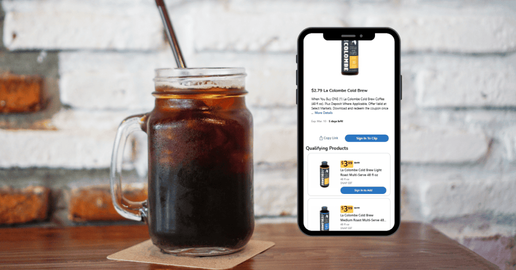 La Colombe Kroger Digital Coupon