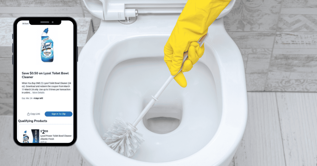 Lysol Toilet Bowl Cleaner Kroger Digital Coupon