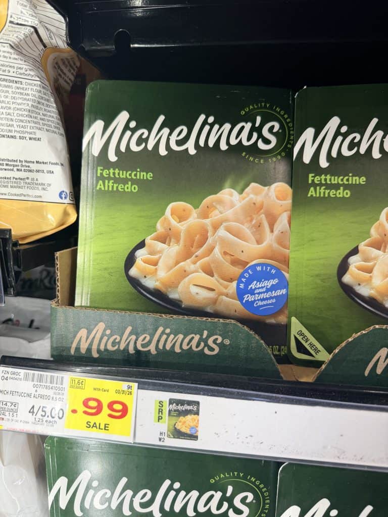 Michelina's Frozen Meals Kroger shelf image