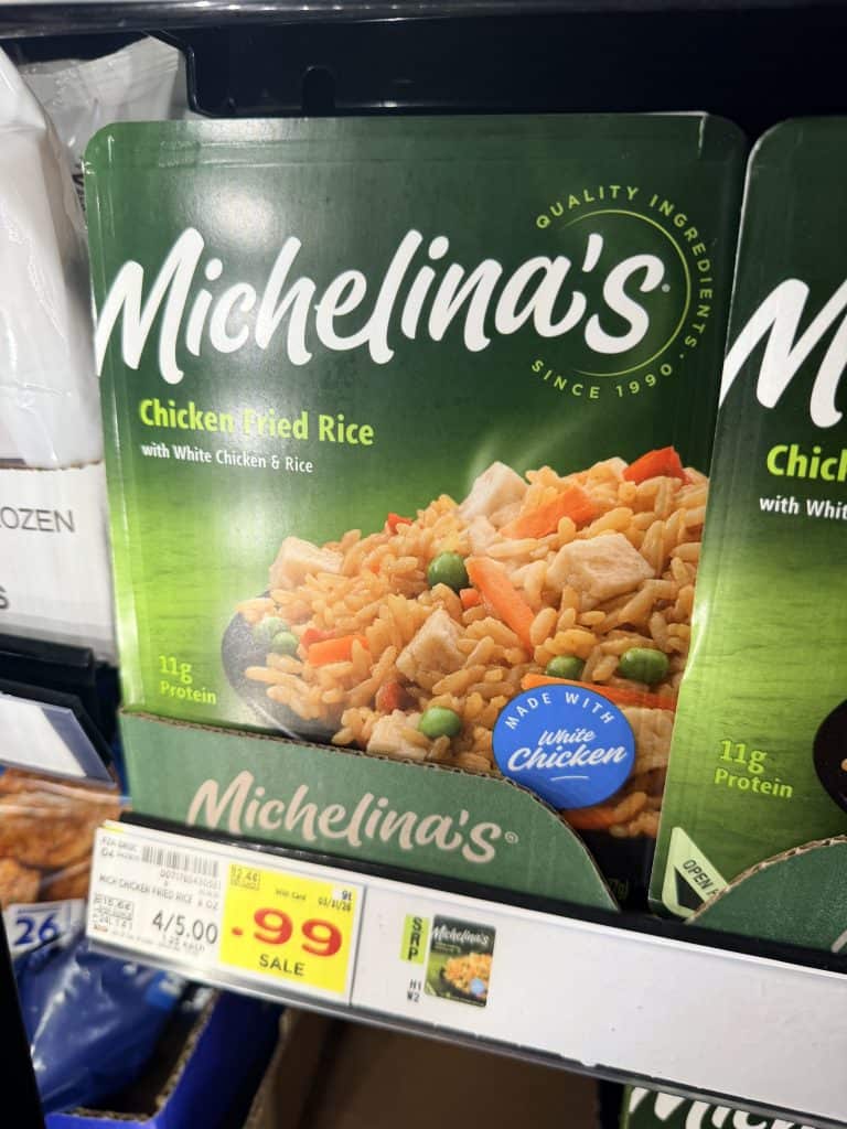 Michelina's Frozen Meals Kroger shelf image