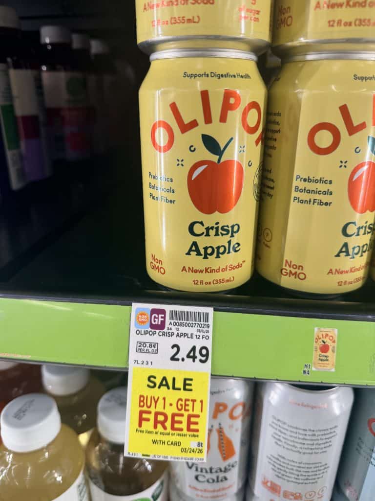 Olipop Kroger shelf image