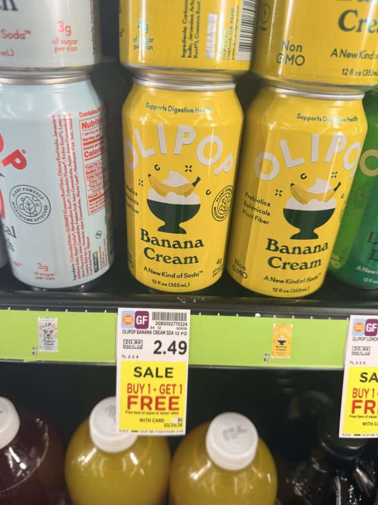 Olipop Kroger shelf image