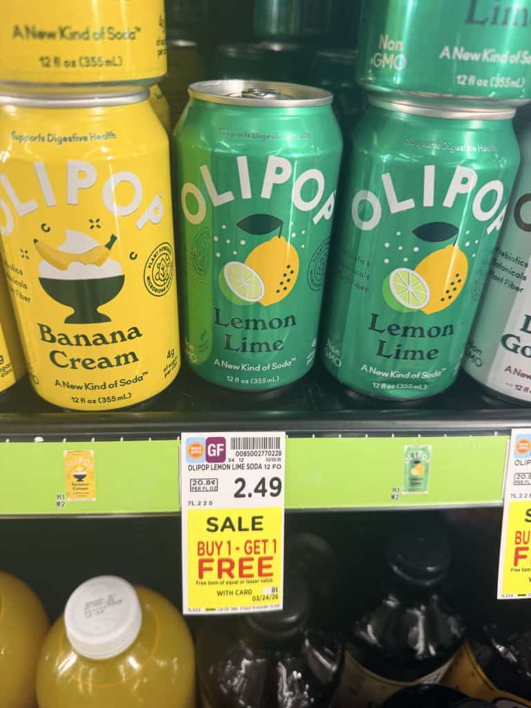 Olipop Kroger shelf image