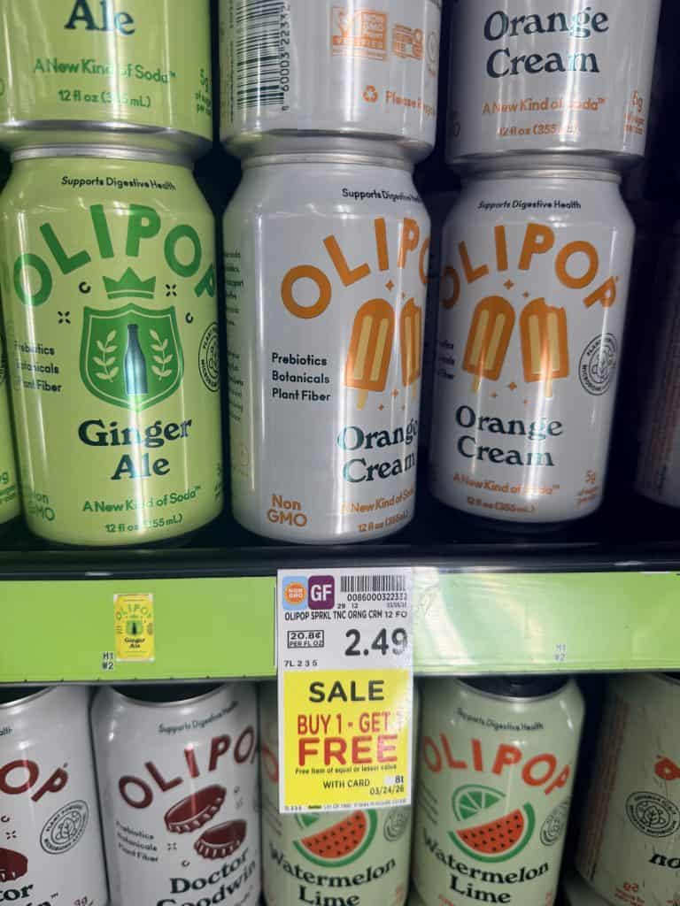 Olipop Kroger shelf image