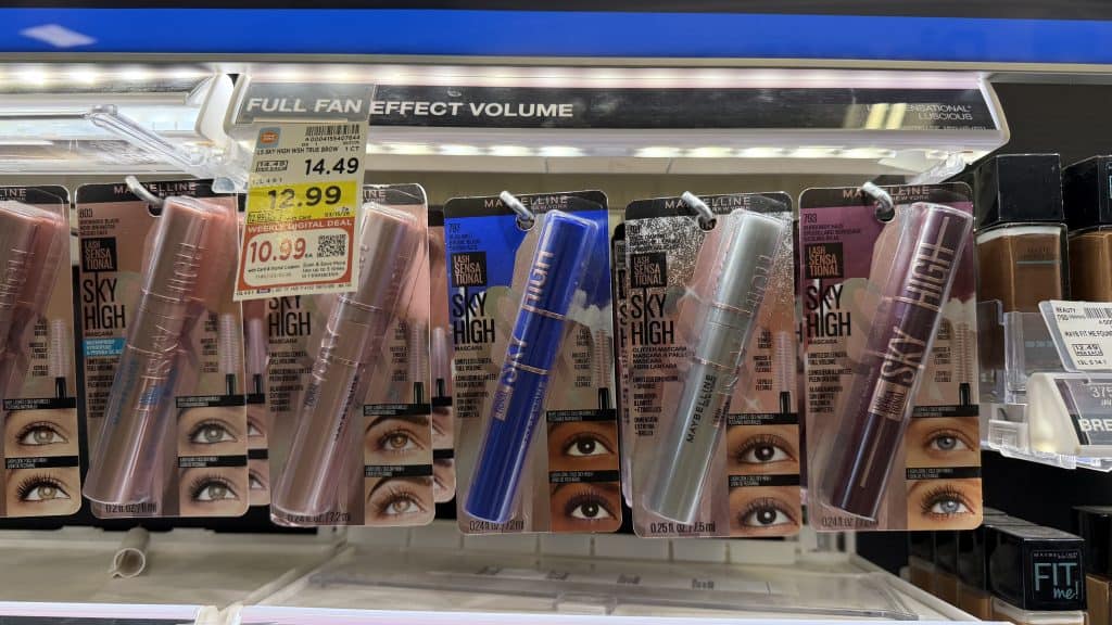 Maybelline Mascara Kroger Shelf image