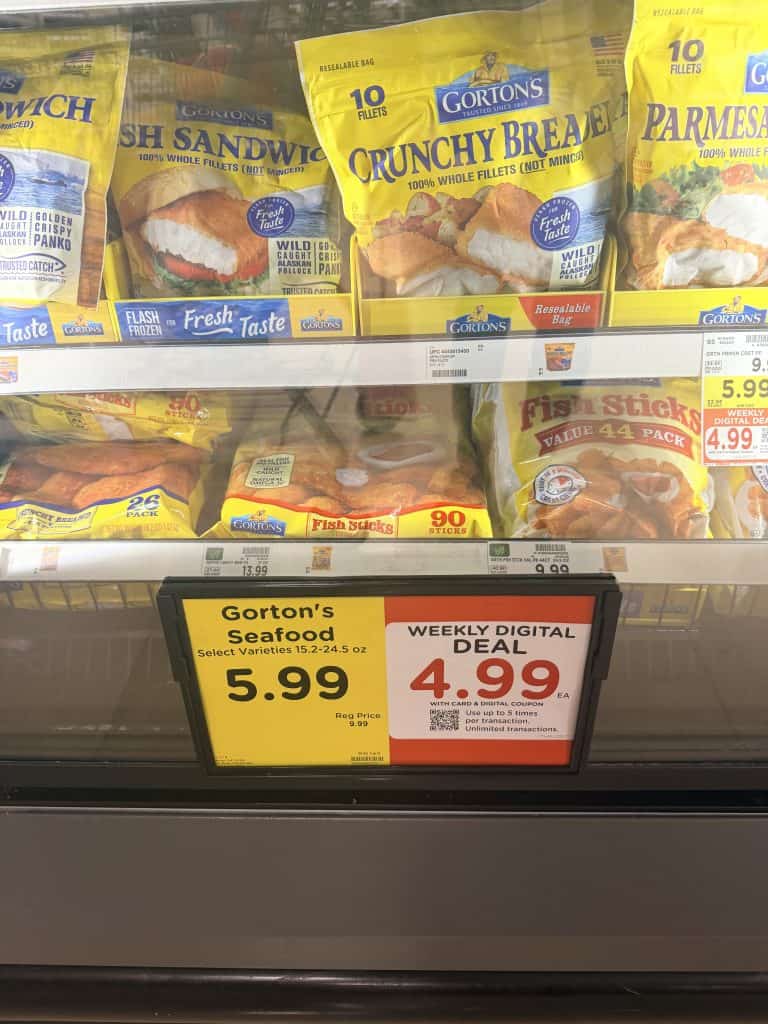 Gorton's Seafood Kroger Shelf image
